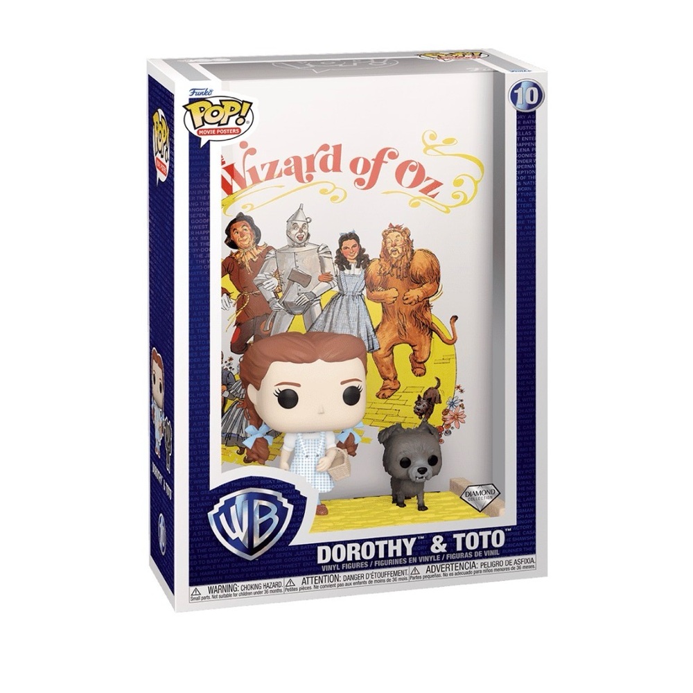 Funko Pop! Movie Posters Dorothy & Toto THE WIZARD OF OZ (Diamond) Figure